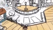 A sketch of the Dock during the party (A sneak peek from The Spoiler Alert).