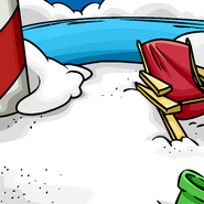 Beach Chairs Background