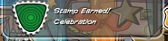 Earning the Celebration stamp