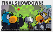 The projection seen again in Issue #349 of the Club Penguin Times