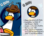 G Billy in the Club Penguin Times.