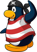 As seen in issue 245 of the Club Penguin Times, along with the Puffle Bandana and Lighthouse Shirt