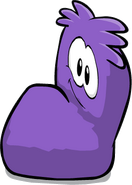 Sofá de Puffle Violeta9