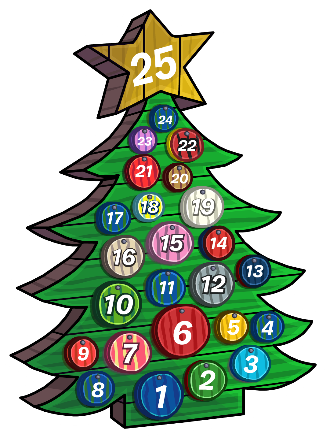 2016 Advent Calendar, Club Penguin Wiki