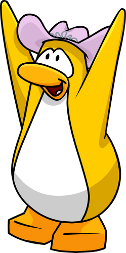 Straw Hat penguin spinning  Rosebud1234's Club Penguin Pix & Animations  and More!