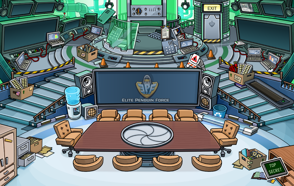EPF Command Room Club Penguin Wiki Fandom