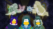 The Penguin Band in "Ghosts Just Wanna Dance"