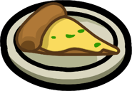 Holiday Party 2012 Pizza Parlor Pizza.png (51 KB) A slice of pizza on a plate found in the Pizza Parlor during the Holiday Party 2012