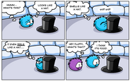 The Top Hat in the comic The Mind of a Puffle.