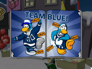 Seeing Team Red's Club Penguin