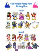 All Club Penguin Mystery Pins