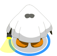 Special dances can be performed with some items- on this case, the Ghost Costume and the Flashlight