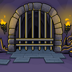 Cave Gate Background