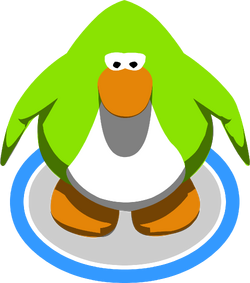 Lime Green, Club Penguin Wiki