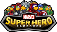 Marvel Super Hero Takeover Party Logo