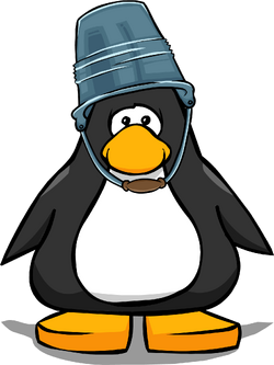 Bucket top hat penguin