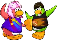 As seen in issue 221 of the Club Penguin Times, along with The Shock Wave and two Custom T-shirts