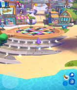 Welcome Plaza during dance floor event