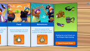 Club Penguin Island Party app interface page 3