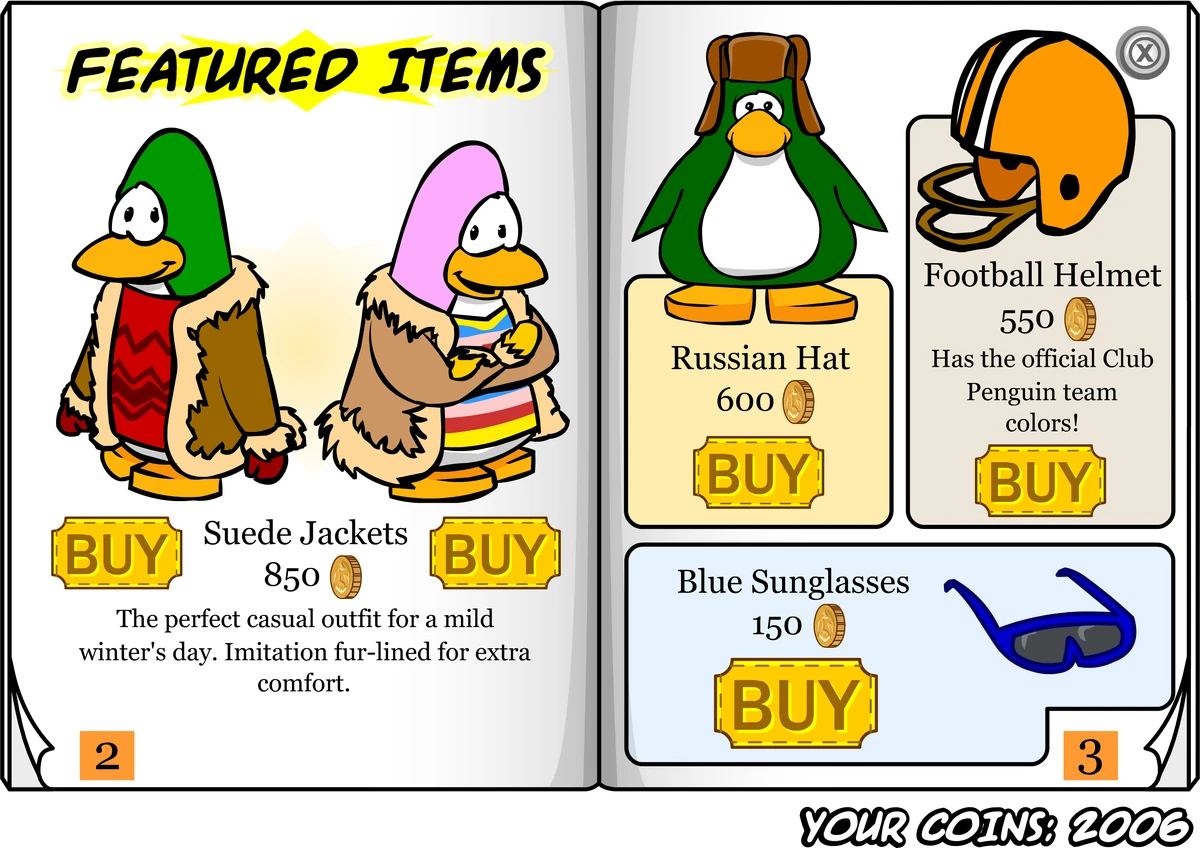 Penguin Style/January 2006 | Club Penguin Wiki | Fandom