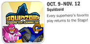 Squidzoid vs Shadow Guy and Gamma Gal