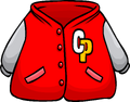 Red Letterman Jacket