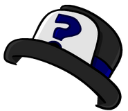 A Cutout of the Tour Guide Hat.