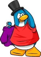 As seen in issue 142 of the Club Penguin Times, along with Red Shirt and Purple Hoodie