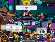 Cadence en super DJ diciendo sipi!