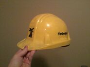 The hard hat that inspired Screenhog when he created this item.