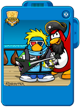 Rockhopper's first background.