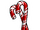 Candy Cane Duo Pin