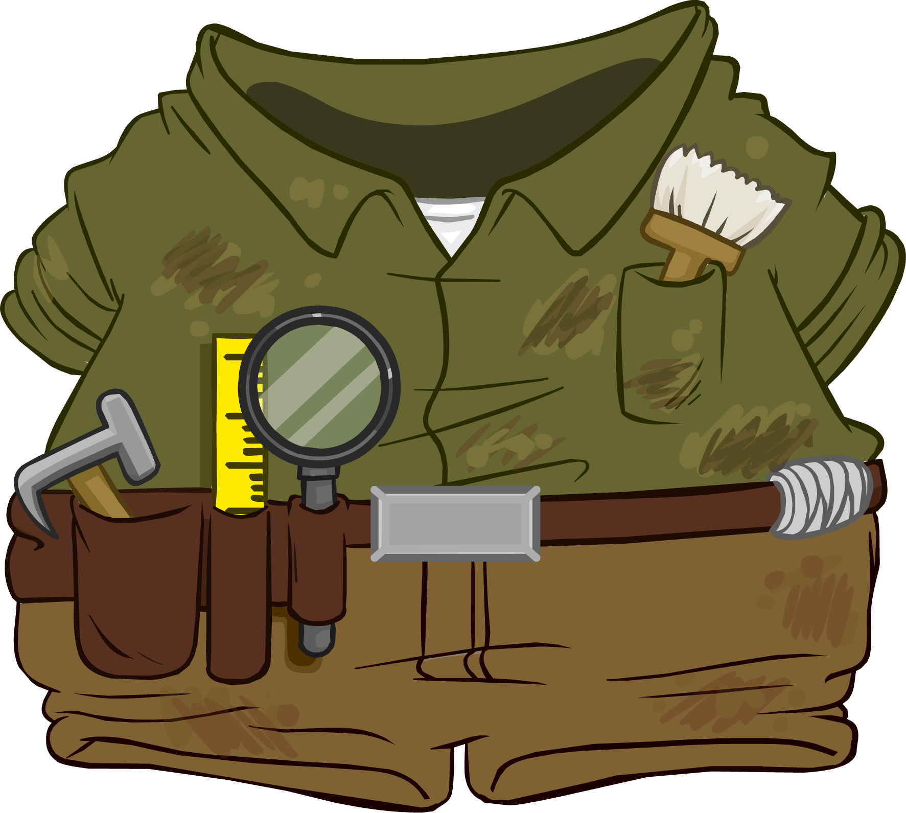 Archaeologist Outfit | Club Penguin Wiki | Fandom