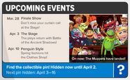 The Upcoming Events of Issue #439 from the Club Penguin Times.