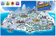 The Map during the 2012 (and 2013) Marvel Super Hero Takeovers.