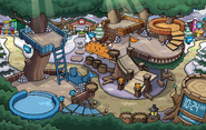 Puffle Party 2015 Snow Forts