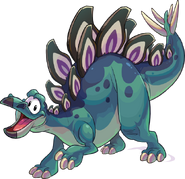 Estegosaurio Aguamarina.png (217 kB) Azul
