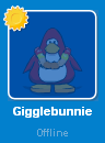 Gigglebunnie on the Buddy List.