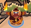 Ninja Fuego Bailando