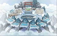 Concept art of the Snow Dojo, as seen on the What's New Blog (this image was later replaced by the following concept in the post)