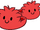 Pantuflas de Puffle Rojo