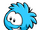 Pin del Puffle Celeste