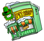 The Pet Shop exterior during the St. Patrick's Day Party 2008.