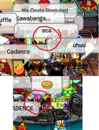 Cadence en Big Momma (Arriba) y la Disco (Abajo)