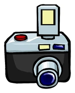 Camera emoticon