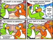 El Cómic publicado en la edición #459 de Noticias de Club Penguin