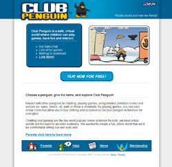 Club Penguin – Wikipédia, a enciclopédia livre