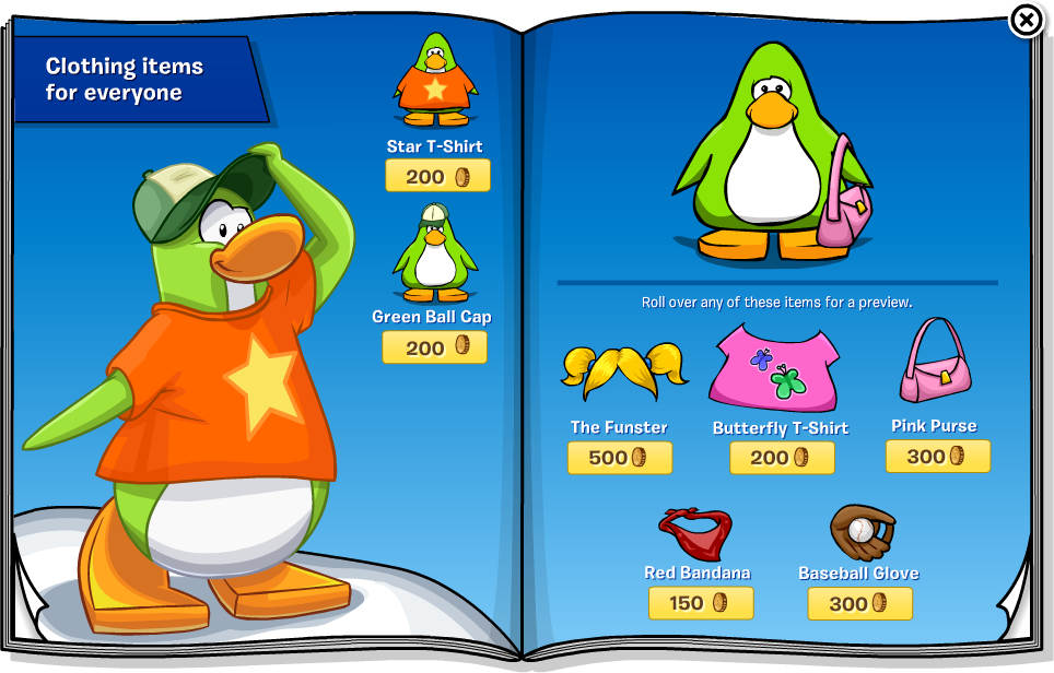 Club penguin t shirt 2025