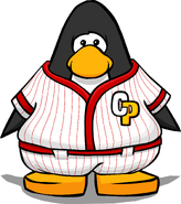 Red Baseball Uniform, Club Penguin Rewritten Wiki