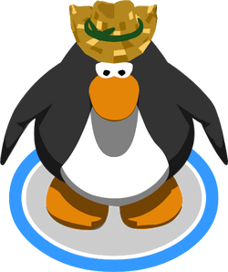 Club penguin Cowboy | iPad Case & Skin